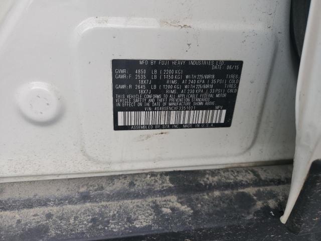 2015 SUBARU OUTBACK 3. - 4S4BSENCXF3351021