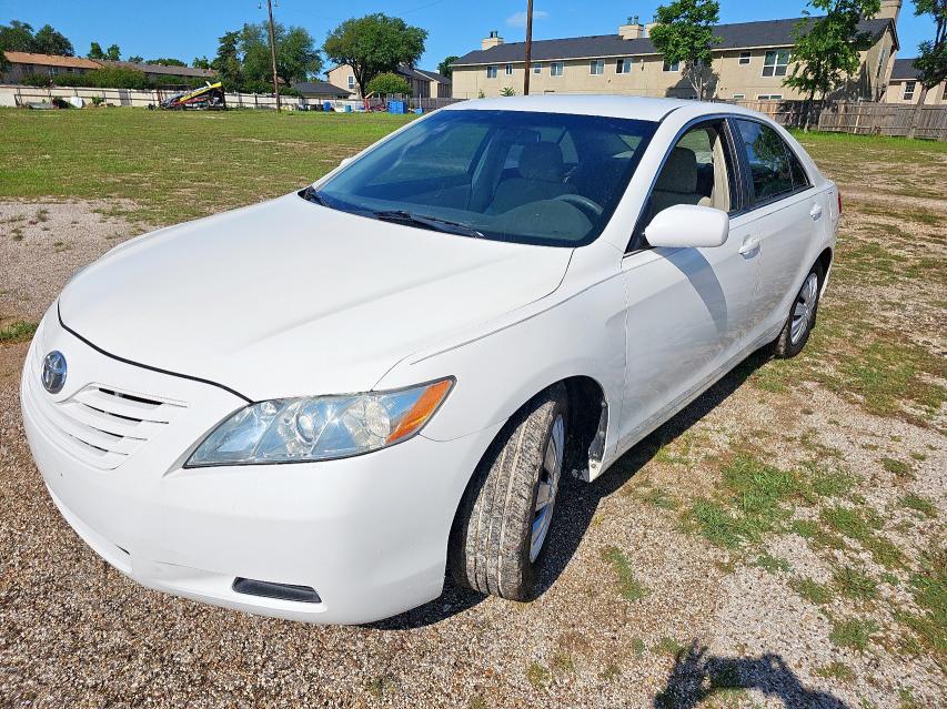 TOYOTA CAMRY BASE 2009 white  gas 4T1BE46KX9U816967 photo #3