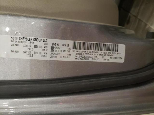 2015 DODGE GRAND CARA - 2C4RDGBG5FR616547