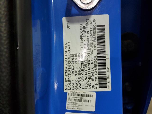 2024 HONDA CIVIC SPOR - 19XFL2H85RE000300