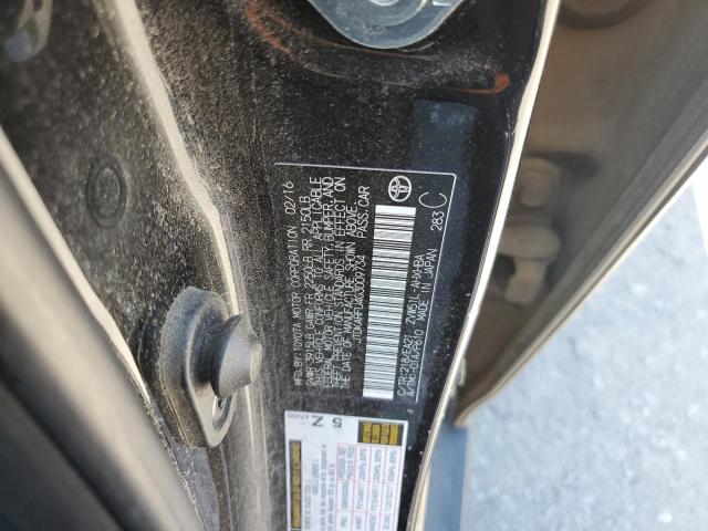 2016 TOYOTA PRIUS - JTDKARFU4G3009734