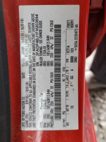 2015 FORD FIESTA SE - 3FADP4BJ1FM203694