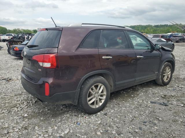 Vin: 5xyktca6xeg455606, lot: 54916145, kia sorento lx 20143