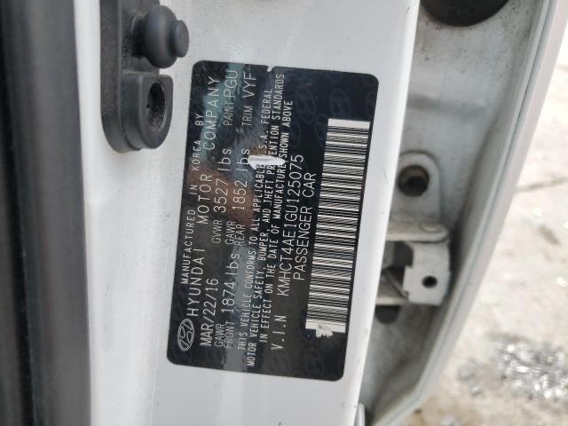 2016 HYUNDAI ACCENT SE - KMHCT4AE1GU125075