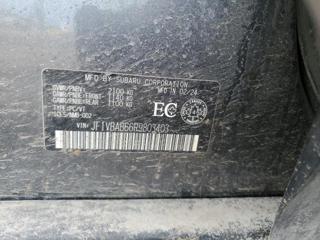 2024 SUBARU WRX JF1VBAB66R9803403