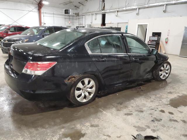 HONDA ACCORD EXL 2009 black  gas 1HGCP258X9A108704 photo #4