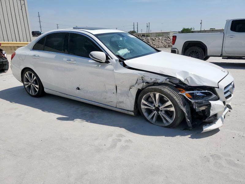 Vin: 55swf4jb0ju274493, lot: 53468055, mercedes-benz c-class 300 20184