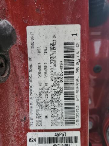 2017 TOYOTA TACOMA DOU - 5TFCZ5AN6HX109012