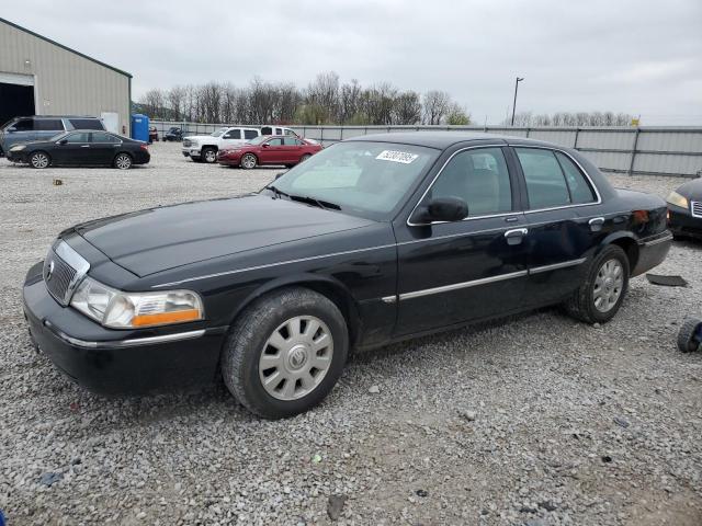 MERCURY GRAND MARQ 2005 black sedan 4d gas 2MEFM75W25X627343 photo #1
