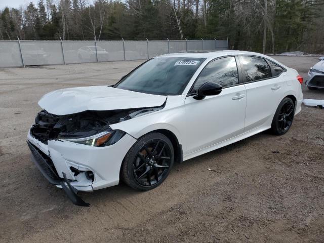 Vin: 2hgfe2f53nh119210, lot: 51692345, honda civic sport 2022 img_1