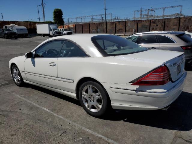 MERCEDES-BENZ CL 500 2004 white  gas WDBPJ75J64A041172 photo #3
