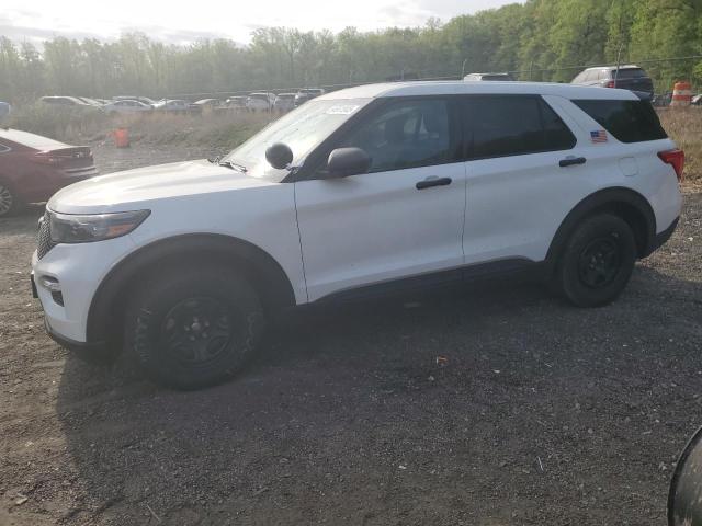 FORD EXPLORER P 2023 white  hybrid engine 1FM5K8AW2PNA09146 photo #1