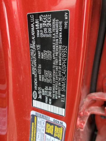 2023 HYUNDAI TUCSON SEL - 5NMJBCAE0PH219352