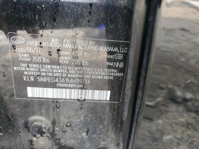 2021 HYUNDAI SONATA SE - 5NPEG4JA1MH119734