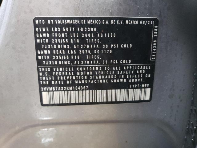 2024 VOLKSWAGEN TIGUAN SE - 3VVMB7AX2RM184367