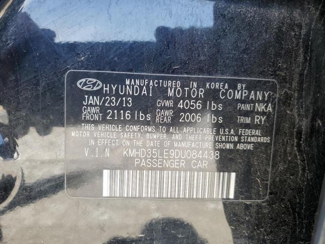 2013 HYUNDAI ELANTRA - KMHD35LE9DU084438