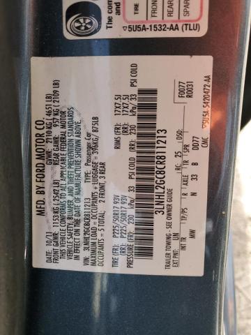 2012 LINCOLN MKZ - 3LNHL2GC8CR811213