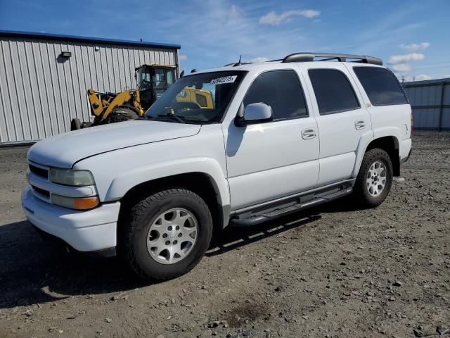 CHEVROLET TAHOE K150 2004 white  flexible fuel 1GNEK13Z74R296384 photo #1