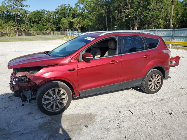 Vin: 1fmcu0j91hub46647, lot: 52693535, ford escape titanium 20171