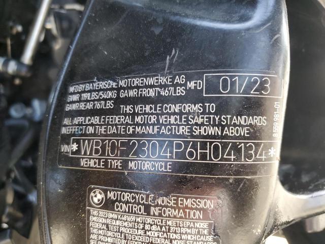 2023 BMW K1600 GT - WB10F2304P6H04134