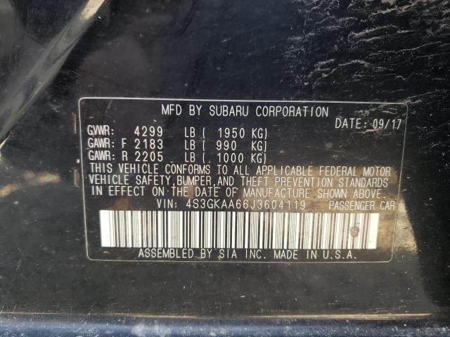 2018 SUBARU IMPREZA - 4S3GKAA66J3604119