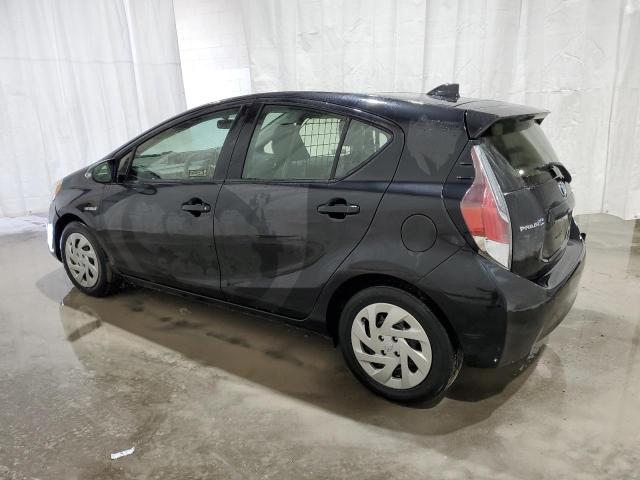 TOYOTA PRIUS C 2016 black  hybrid engine JTDKDTB33G1120708 photo #3