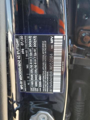 2020 MERCEDES-BENZ GLB 250 4M - W1N4M4HB8LW052084