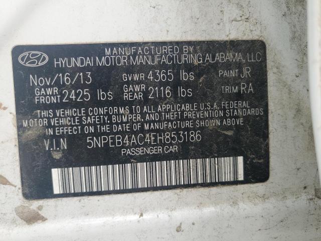 5NPEB4AC4EH853186 2014 HYUNDAI SONATA