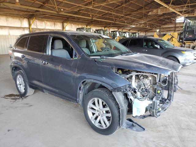Vin: 5tdzkrfhxfs087608, lot: 53746765, toyota highlander le 20154