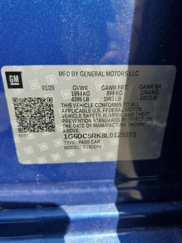 2020 CADILLAC CT4 SPORT - 1G6DC5RK8L0123272