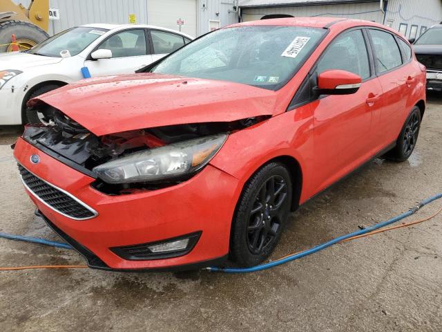 FORD FOCUS SE 2016 red  gas 1FADP3K25GL321785 photo #1