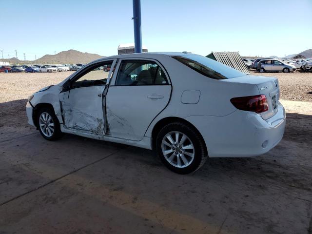 TOYOTA COROLLA BA 2009 white  gas 1NXBU40E39Z084865 photo #3