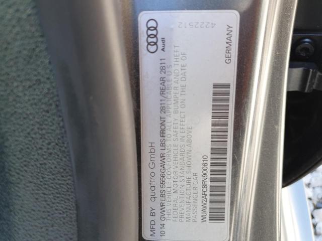 2015 AUDI RS7 - WUAW2AFC8FN900610