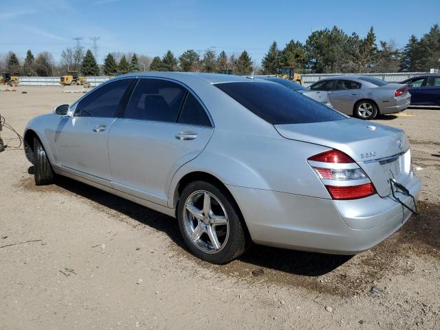 MERCEDES-BENZ S 550 2007 silver  gas WDDNG71X77A054203 photo #3