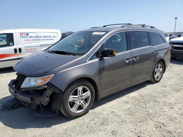 HONDA ODYSSEY TO 2013 gray  gas 5FNRL5H99DB022486 photo #1