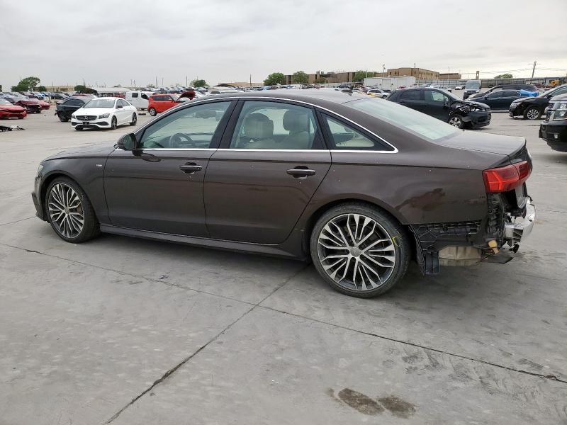 AUDI A6 PREMIUM 2017 brown  gas WAUG8AFC2HN004948 photo #3