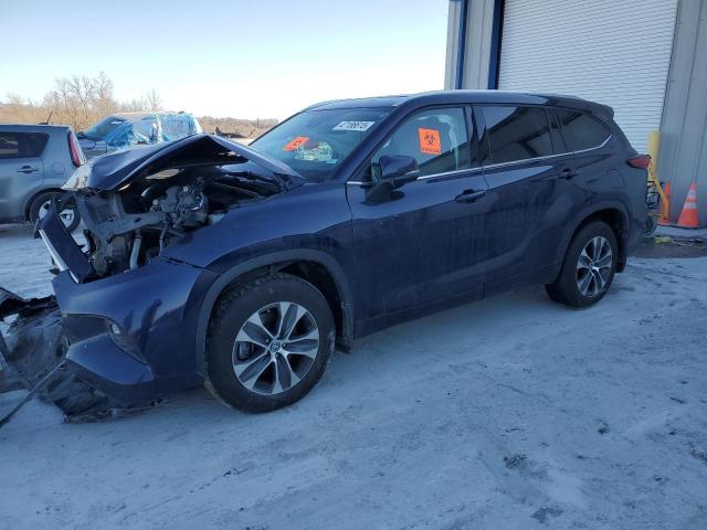 Vin: 5tdgzrbh5ms107592, lot: 54140165, toyota highlander xle 2021 img_1