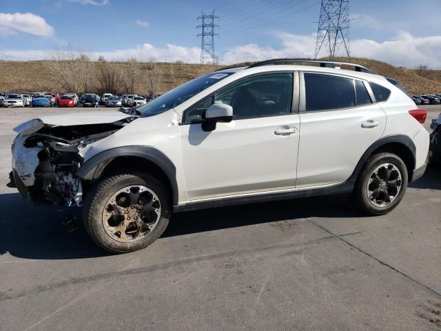 SUBARU CROSSTREK 2022 white  gas JF2GTACC9N9220503 photo #1