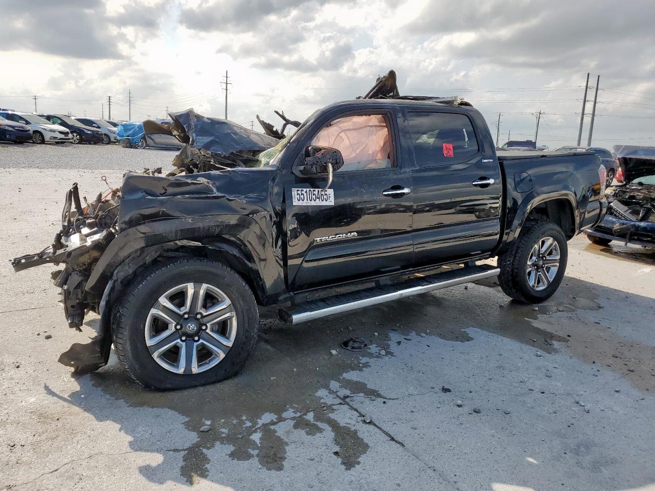 Lot #3182215474 2017 TOYOTA TACOMA DOU