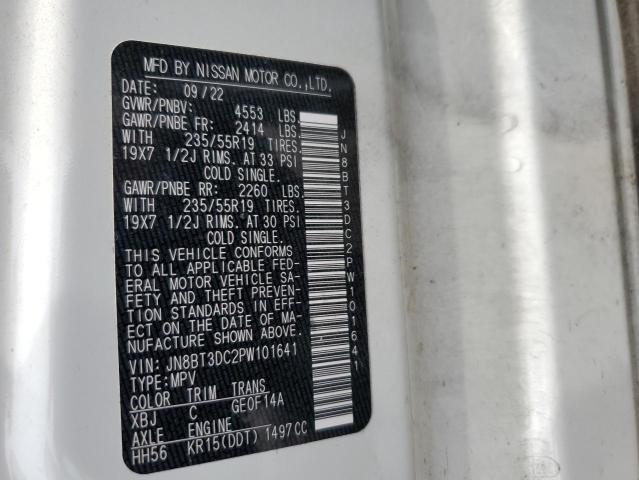 2023 NISSAN ROGUE PLAT JN8BT3DC2PW101641