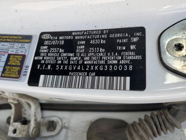 2019 KIA OPTIMA SXL - 5XXGV4L2XKG330038