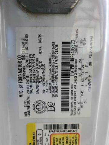 2015 FORD MUSTANG - 1FATP8UH8F5405323