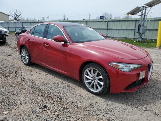 Vin: zarfaedn0j7577037, lot: 54208215, alfa romeo giulia q4 20184
