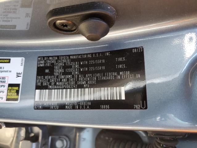 2023 TOYOTA COROLLA CR - 7MUDAAAG0PV063242