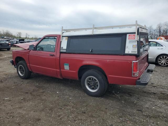 CHEVROLET S TRUCK S1 1993 burgundy  gas 1GCCS14Z5P0161038 photo #3