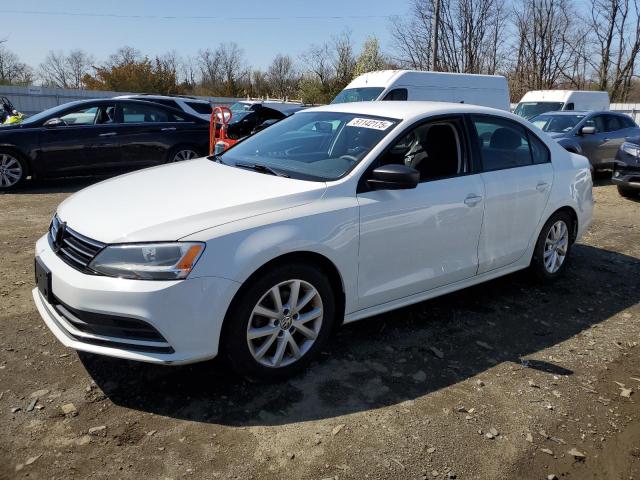 VOLKSWAGEN JETTA SE 2015 white sedan 4d gas 3VWD17AJ4FM346585 photo #1