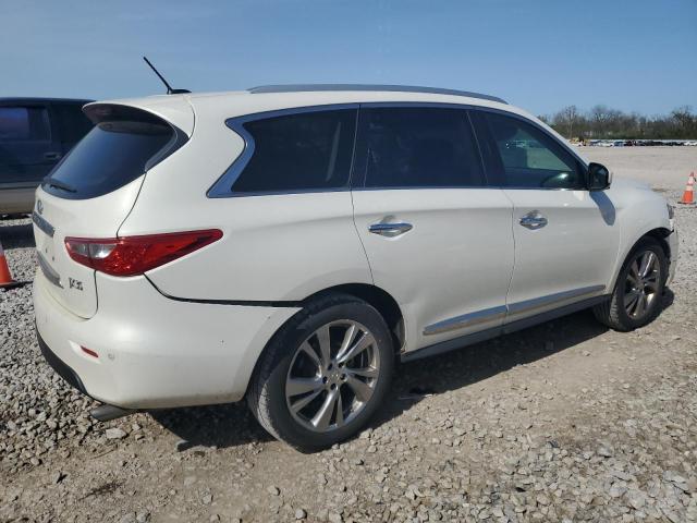 INFINITI JX35 2013 white  gas 5N1AL0MM9DC317798 photo #4