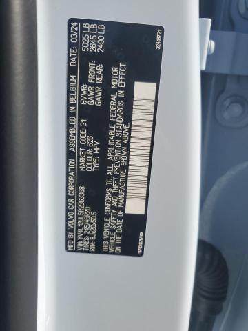 2024 VOLVO XC40 PLUS YV4L12UL5R2363368