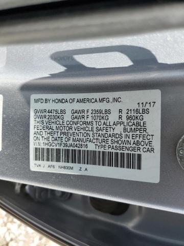 2018 HONDA ACCORD SPO - 1HGCV1F39JA042816