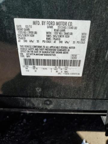 2015 FORD EDGE TITAN 2FMTK4K94FBB09705